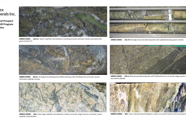 Cumberland Drill Core Photos